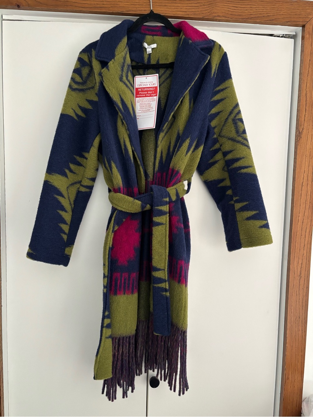 Deadstock vintage wrap jacket size m/l